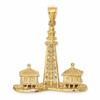 14K Large 3-D SANIBEL ISLAND Lighthouse Charm