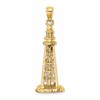 14K 3-D SANIBEL ISLAND Lighthouse Charm