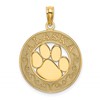 14K ALASKA with Bear Paw Charm