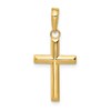 14k Small Cross Pendant