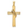 14k Cross Pendant Mounting