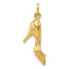 14K 3-D High Heel Shoe Charm