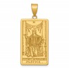 14ky Justice Tarot Card Pendant