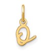 14KY Upper case Letter O Initial Charm