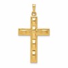 14k Polished Cross Pendant