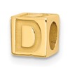 14ky Alphabet Bead Letter D