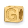 14ky Alphabet Bead Letter G