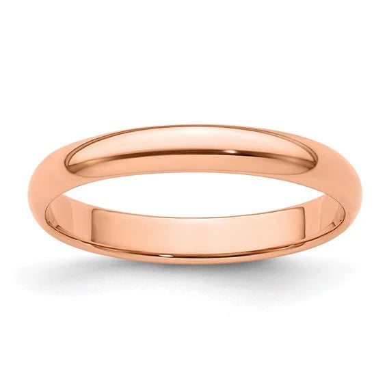 14K Solid Rose Gold 2mm 3mm 4mm 5mm 6mm 8mm Wide Men's and Women's Wedding Band Ring Sizes 4-14. Solid 14k Rose Gold,Thumb Toe Midi Ring