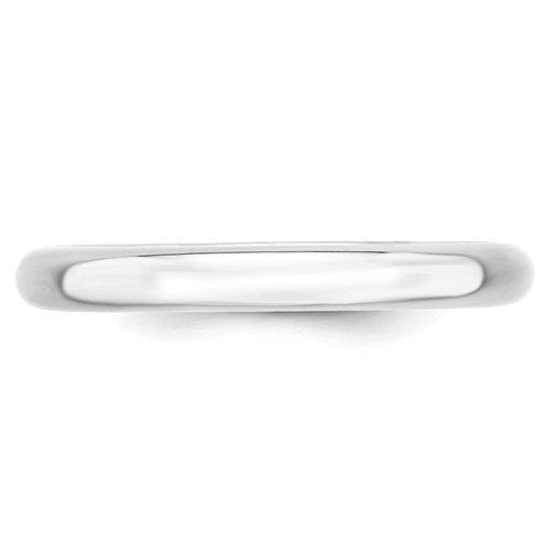 3mm Sterling Silver Comfort Fit Wedding Band Promise Engagement Thumb Toe Midi Simple Minimalist Ring Sizes 4-13.5, U.S. Made Free Shipping - Lazuli