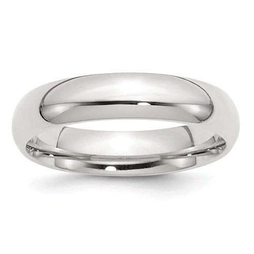 5mm Sterling Silver Comfort Fit Wedding Band Promise Engagement Thumb Toe Midi Simple Minimalist Ring Sizes 4-13.5, U.S. Made Free Shipping - Lazuli