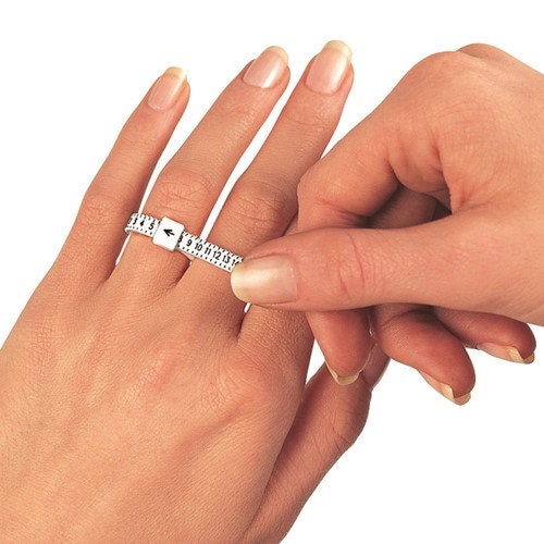 2 Standard Ring Sizers - Sizes 1 thru 17 with half sizes. Precision Finger Sizer ships with tracking the next day.